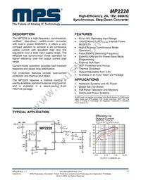 MP2228GJ-P Datasheet Cover