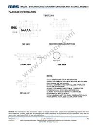 MP2240GJ-P Datasheet Page 16