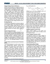 MP2276GD-P Datasheet Page 16