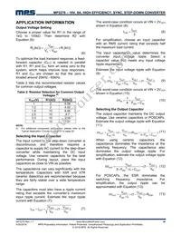 MP2276GD-P Datasheet Page 18