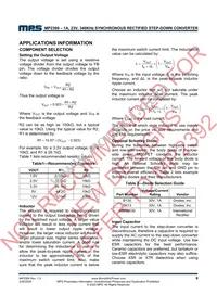 MP2309DS-LF Datasheet Page 6