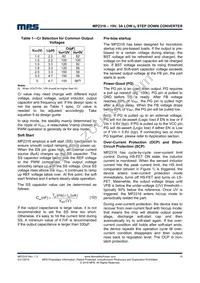 MP2316GD-Z Datasheet Page 15