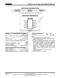 MP2318GJ-P Datasheet Page 2