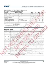 MP2354DS-LF Datasheet Page 3