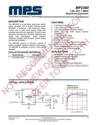 MP2360DG-LF-P Datasheet Cover