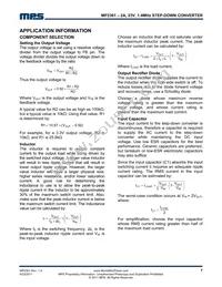 MP2361DK-LF Datasheet Page 7