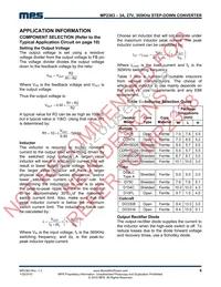 MP2363DN-LF-Z Datasheet Page 6