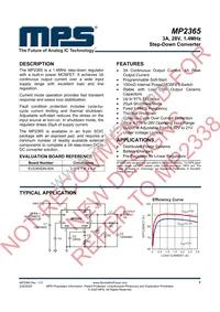 MP2365DN-LF Datasheet Cover