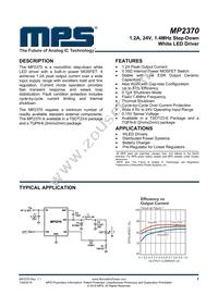 MP2370DJ-LF-P Datasheet Cover