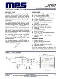 MP2384GG-P Datasheet Cover