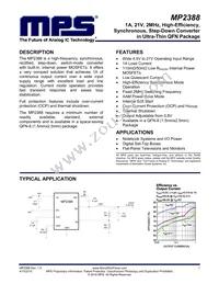 MP2388GQEU-P Datasheet Cover