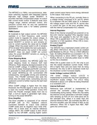 MP2452DD-LF-Z Datasheet Page 9