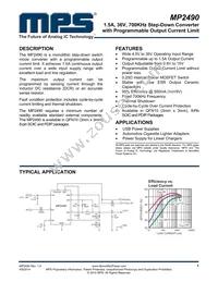 MP2490DS-LF Datasheet Cover