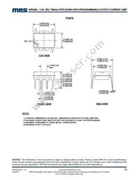 MP2490DS-LF Datasheet Page 13