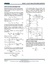 MP2497DN-LF Datasheet Page 9