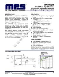 MP2499MGQB-P Datasheet Cover