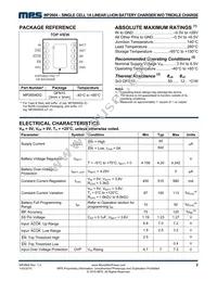 MP2604DQ-LF-P Datasheet Page 2