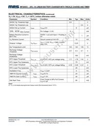 MP26053DQ-LF-P Datasheet Page 3