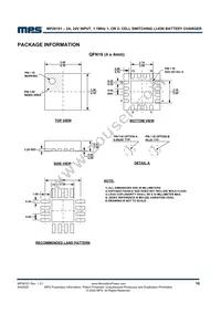 MP26101DR-LF-P Datasheet Page 16