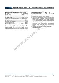 MP2617BGL-P Datasheet Page 5