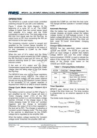 MP2619EV-LF-P Datasheet Page 11