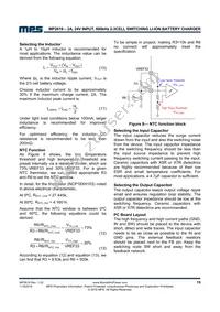 MP2619EV-LF-P Datasheet Page 19