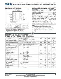 MP2631DQ-LF-P Datasheet Page 2