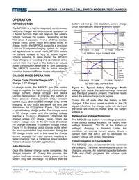 MP2633GR-Z Datasheet Page 23