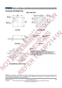 MP28119EG-LF-P Datasheet Page 12