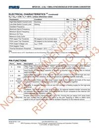 MP28128DQ-LF-P Datasheet Page 3