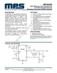 MP28259DD-LF-P Datasheet Cover