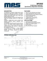 MP2905EK-LF Cover