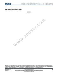 MP2905EK-LF Datasheet Page 16