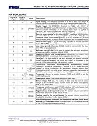 MP2918GF Datasheet Page 14