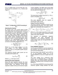 MP2918GF Datasheet Page 22