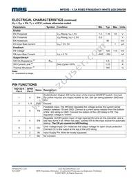 MP3202DG-LF-P Datasheet Page 3