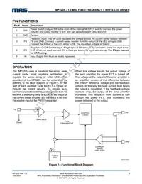 MP3205DJ-LF-P Datasheet Page 3