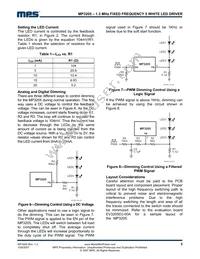 MP3205DJ-LF-P Datasheet Page 5