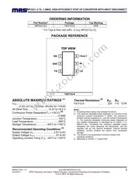 MP3221GJ-P Datasheet Page 2