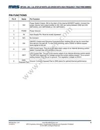 MP3304CDD-LF-P Datasheet Page 4