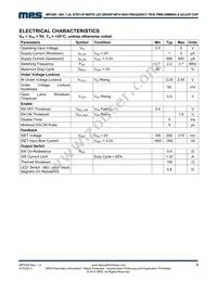 MP3305DD-LF-P Datasheet Page 3