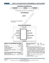 MP3307GJ-P Datasheet Page 2