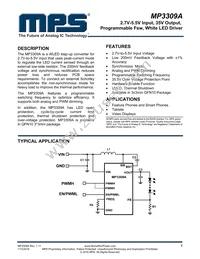 MP3309AGQ-P Datasheet Cover