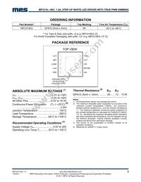 MP3310EQ-LF-Z Datasheet Page 2