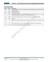 MP3312GC-P Datasheet Page 7