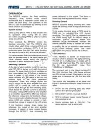 MP3312GC-P Datasheet Page 9