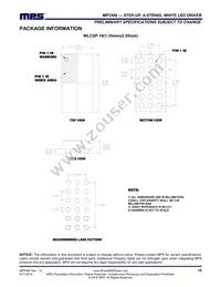 MP3366GC-P Datasheet Page 15