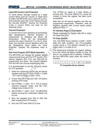 MP3376AGR-XXXX-P Datasheet Page 15