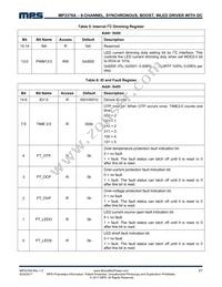 MP3376AGR-XXXX-P Datasheet Page 21