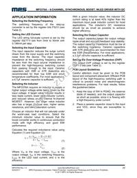 MP3376AGR-XXXX-P Datasheet Page 22